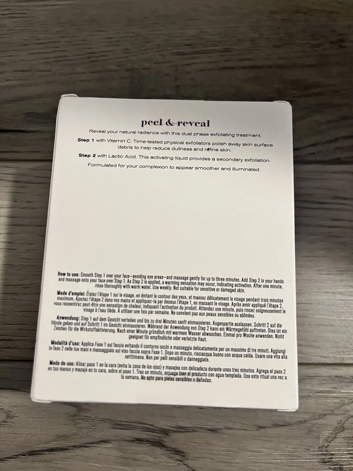 Erno Laszlo Brightening Dual Phase Peel Vitamin C Lactic Acid NEW Sealed Box - Image 3 of 3