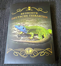 GOLDBARREN BEDROHTE DEUTSCHE TIERARTEN 999.9 1/100 OZ SET