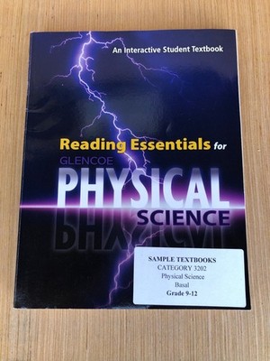 Reading Essentials For Glencoe Physical Science Grade 9-12 Interactive Student T
