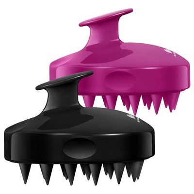 Hair Scalp Massager Shampoo Brush 2 Pack, Soft Silicone Bristles to Remove