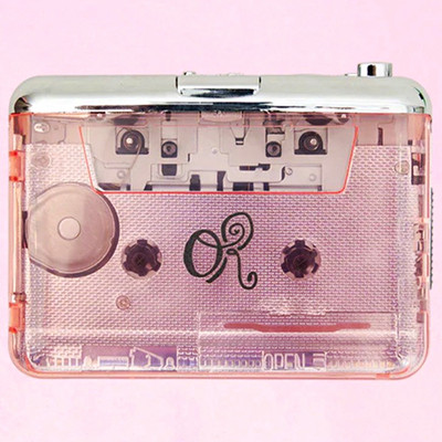 Olivia Rodrigo Logo Portable Cassette Player & Headphones Set