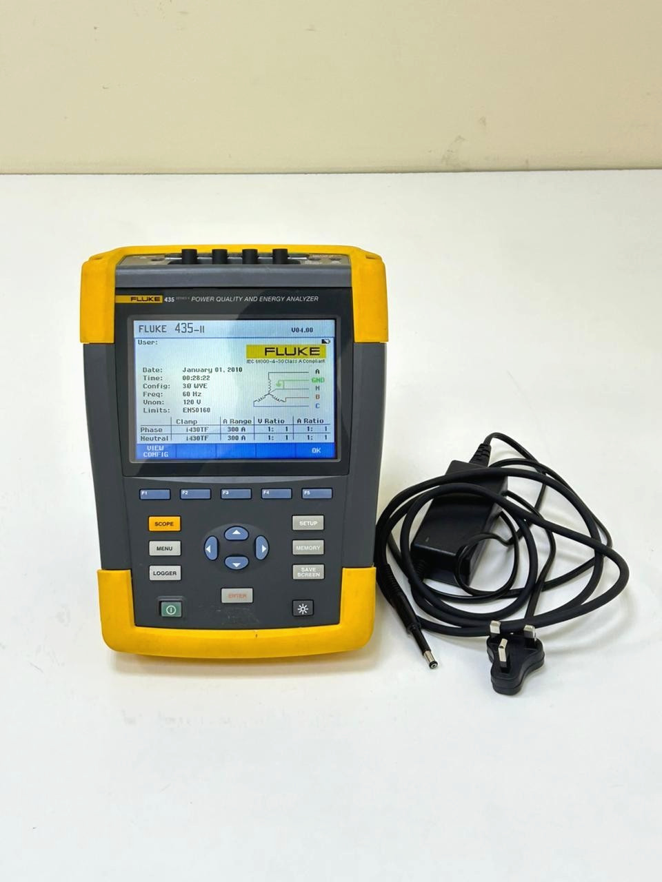 FLUKE 435 SERIES II POWER QUALITY AND ENERGY ANALYZER