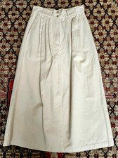 Vtg Sportables 1980's Jean Denim Prairie Skirt sz 12