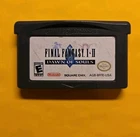 Final Fantasy I & II: Dawn of Souls (Nintendo Game Boy Advance, 2004) GBA Tested