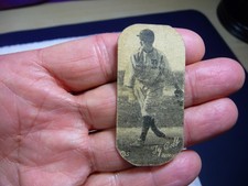 1923 W572 Strip Card Hand Cut Baseball Ty Cobb Authentic