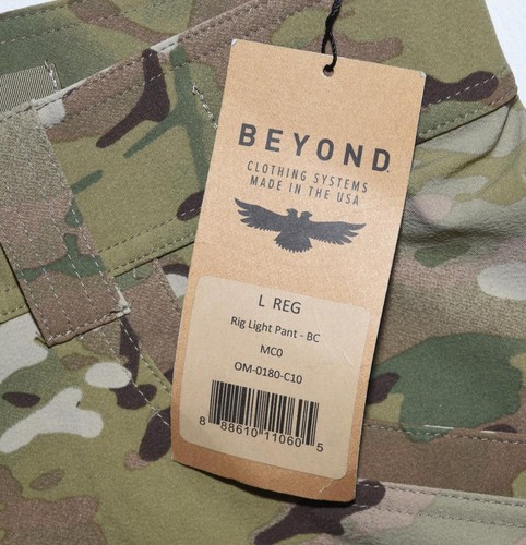 Beyond Crye Associates A5 RIG Light Backcountry Pants - Multicam - LARGE 36 REG - Foto 3 di 13