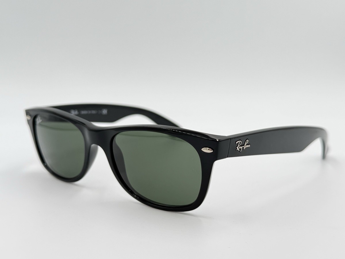 Ray-Ban レイバン ニューウェイファーラー RB2132 901 52 RAY BAN RB2132 901 52mm NEW WAYFARER Black; Green Classic G15