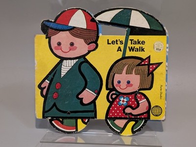 Let's Take A Walk - Stu Graves & C. Howard. Vintage 1978 Kids Book, Complete 