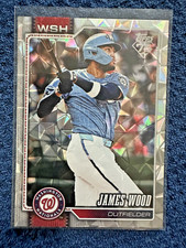 2026 Topps Series 1 JAMES WOOD Washington Nationals #349 Diamante Foil