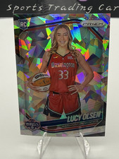 2025 WNBA Prizm Cracked Ice Lucy Olsen RC