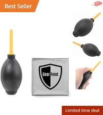 Professional Dust Blower for Cameras and Electronics  Safe Microfiber Cloth