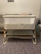 Mamas & Papas Lua Bedside Crib – Fawn