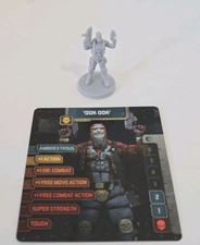 Zombicide Invader Ook Ook Survivor & Card