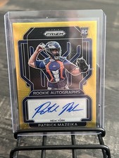 2022 Panini Prizm Patrick Mazeika Gold Auto /10 **METS**
