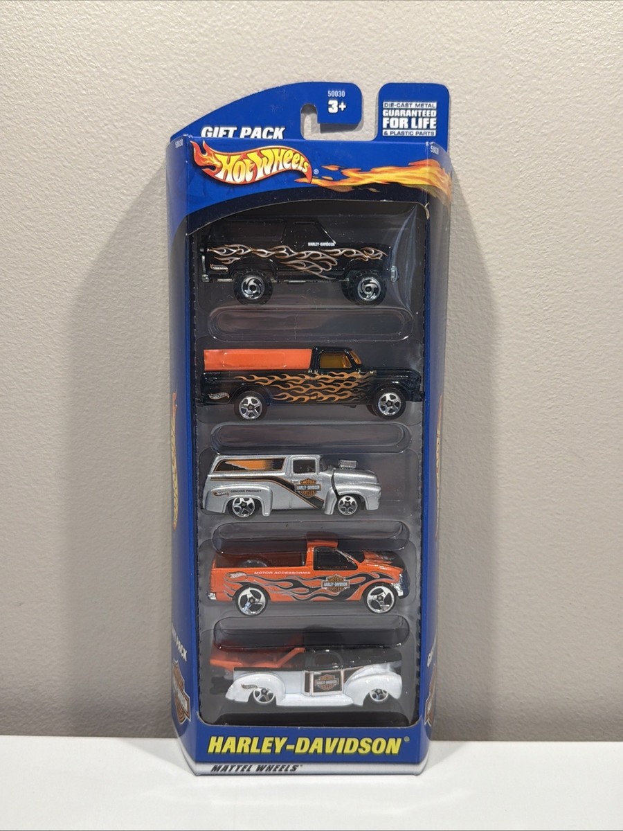 Hot Wheels Harley Davidson Ford 5 Truck Gift Pack PK4 | eBay