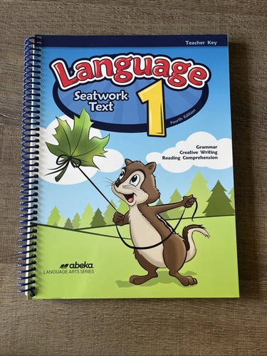 Abeka Language 1 Seatwork Text Teacher Key Fourth Edition - 1st Grade