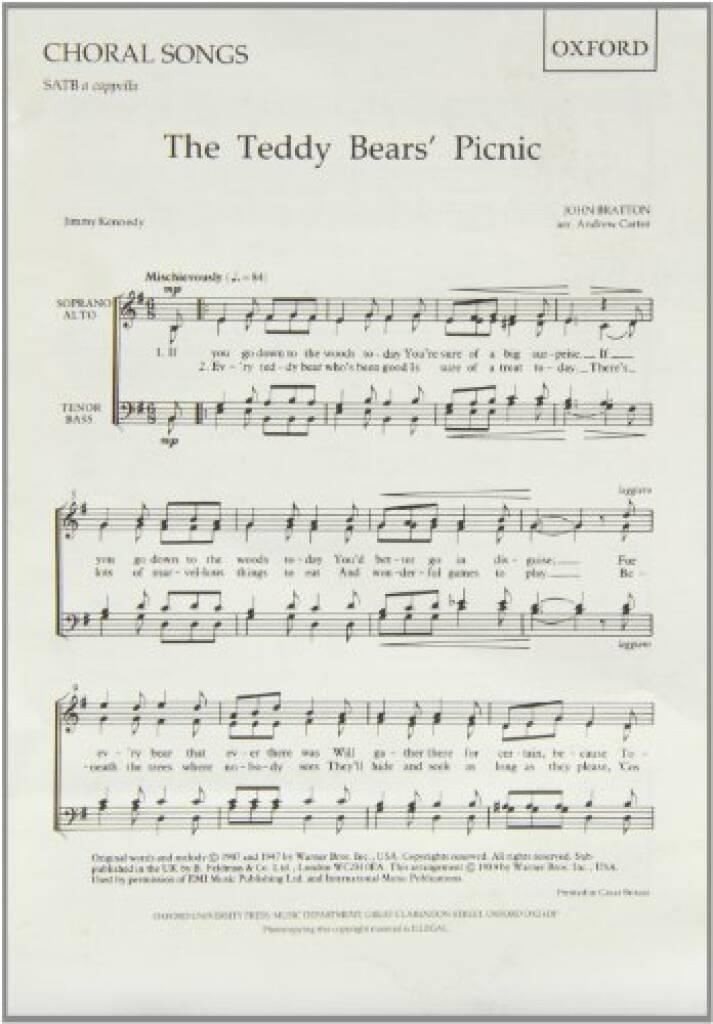 The Teddy Bears' Picnic by John Bratton, Andrew Carter - 9780193431317 - Image 2