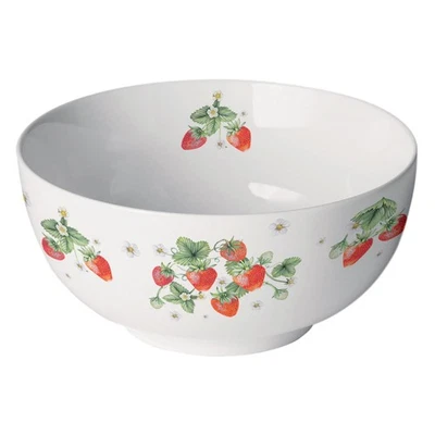 Bol en Porcelaine Fine - Fraises Délicieuses - Photo 1/2