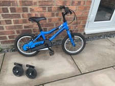 Ridgeback MX14. Unisex Kids Bike 14 Inch Wheels age range 3-6yr Inc Stabilisers 