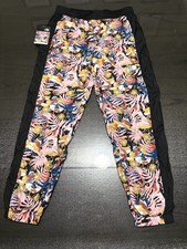 The North Face Floral Print Hydrenaline Windbreaker Track Pants Womens M NEW