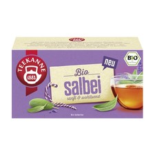 Teekanne Bio Sauge Tisane aux Herbes 18 Sachets 1,5 g Goût Épicé Pack 27 g