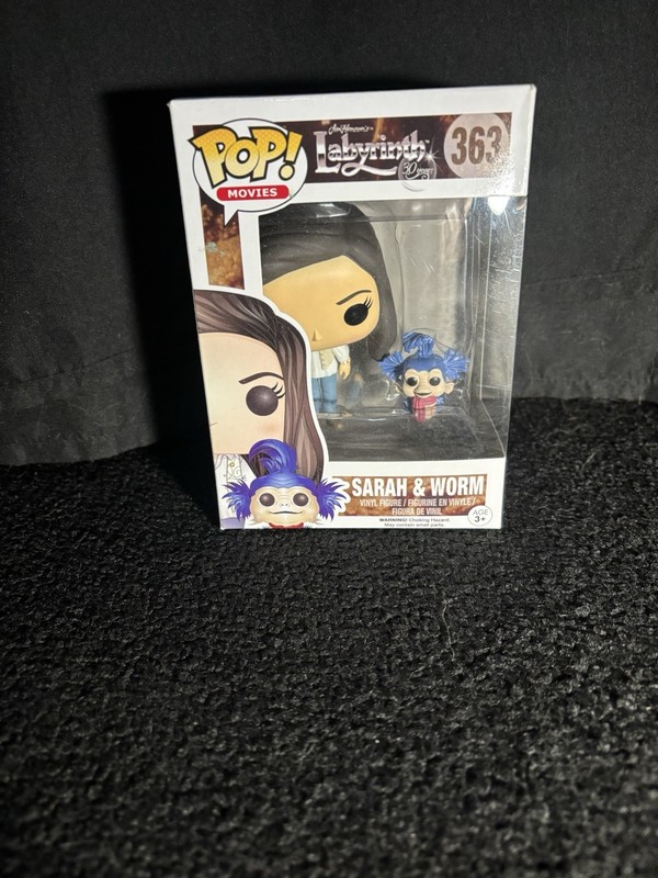 Funko POP! Movies: Labyrinth - Sarah & Worm #363