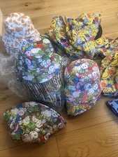 Job Lot Bucket Hats Summer Festival Smiley Face and Sun Hat