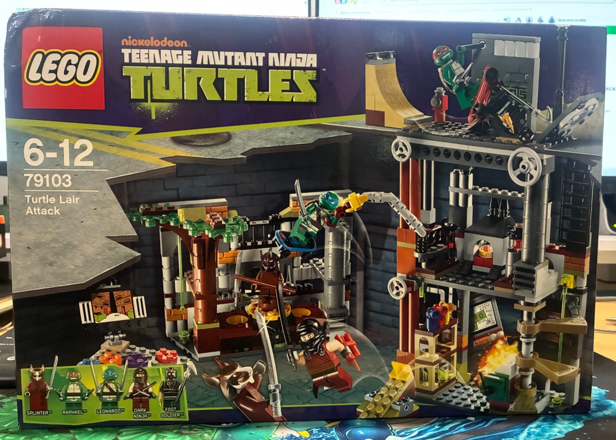 LEGO Teenage Mutant Ninja Turtles: Turtle Lair Attack (79103) for