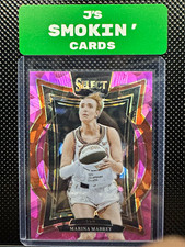 Panini Select WNBA 2025 Concourse Marina Mabrey #71 Purple Ice Prizm /149