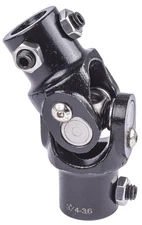 JEGS 607012 Steering U-Joint 3/4 in. DD x 3/4 in.-36 Spline Black