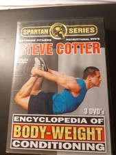 3 DVDs Steve Cotter, Encyclopedia of Body-Wei...