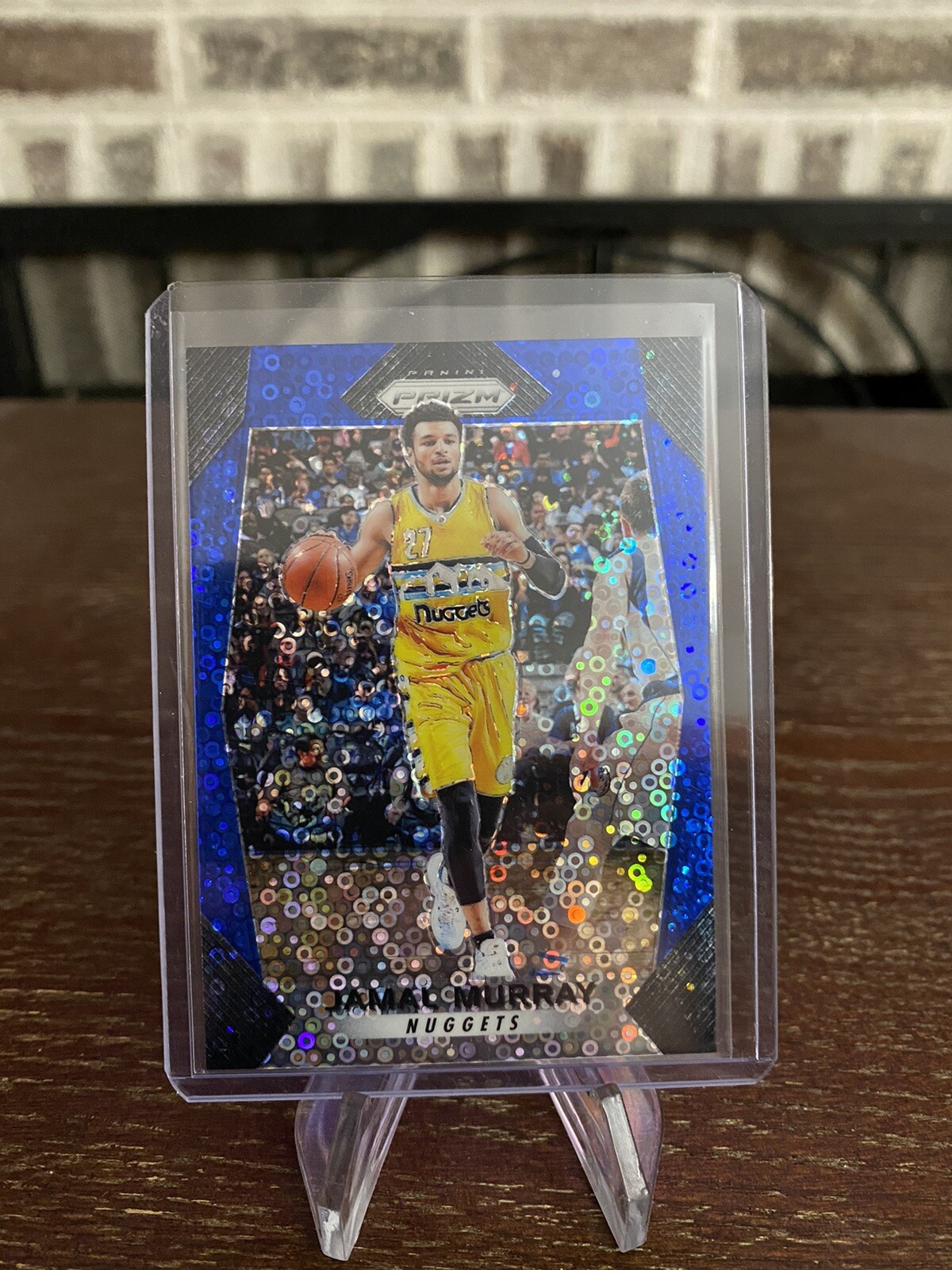 Jamal Murray 2017-18 Prizm Fast Break Blue Disco SP /175 Denver Nuggets 🔥🔥
