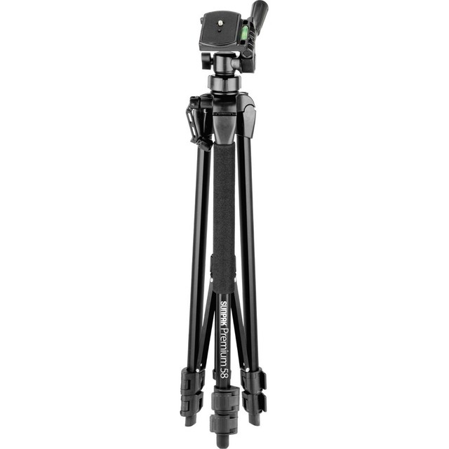 Sunpak 5800DLX 58" Tripod for Cameras Smartphones and GoPro - Black Sunpak 5800DLX 58" Tripod for Cameras Smartphones and GoPro - Black
