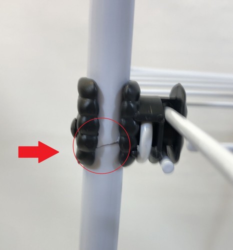 Vileda Mixer 3 Stendibiancheria a Torre, 30m, 3 Livelli, Arrotolabile, Compatto, Grigio - Foto 4 di 5