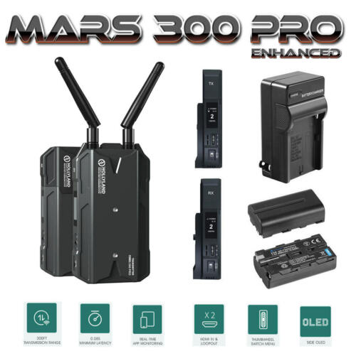 Hollyland Mars 300 PRO améliorée 300 pieds double transmission vidéo sans fil HDMI  - Photo 1 sur 12