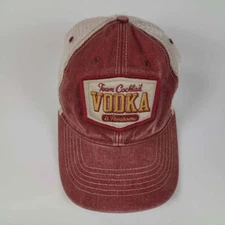 Cap - Team Cocktail Vodka - Distressed - Mesh Back - Adjustable - Unisex