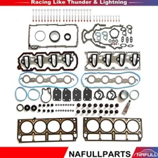 Full Gasket Set & Head Bolts Kit For 2005 2006 2007 Buick Rainier 5.3L ES72220