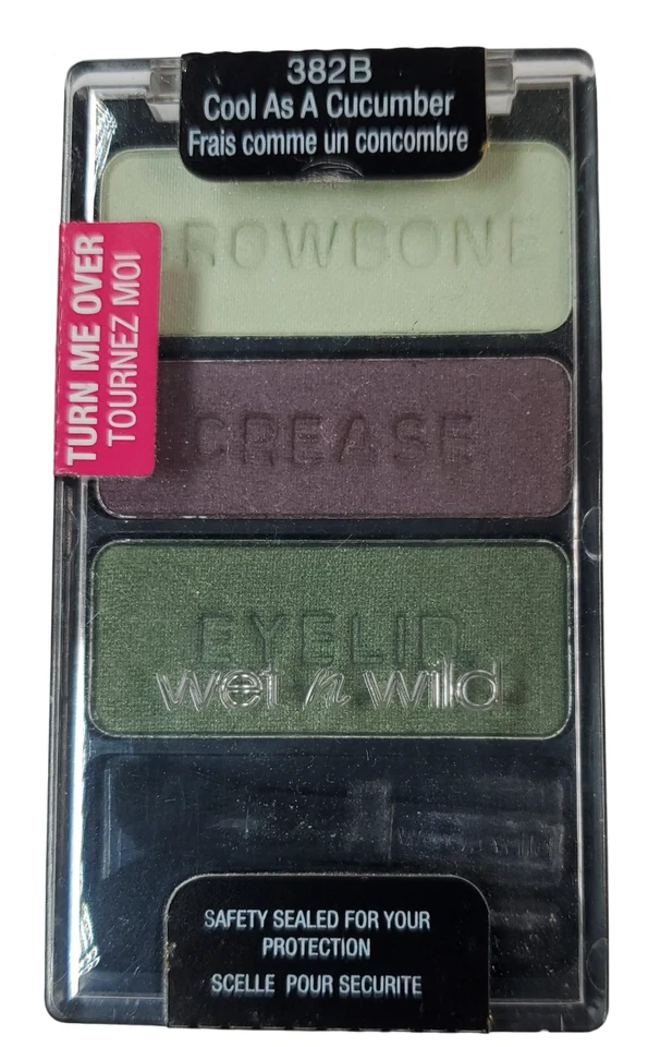 Wet N Wild Color Icon Eyeshadow Trio - 382B Cool As a Cucumber, 0.12oz - Image 2 of 4