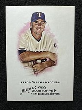 JARROD SALTALAMACCHIA #186 2008 Topps Allen & Ginter's QTY Texas Rangers
