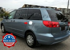 Fit2004-2010 Toyota Sienna Stainless Steel Chrome Flat Gas Cap Cover Accent