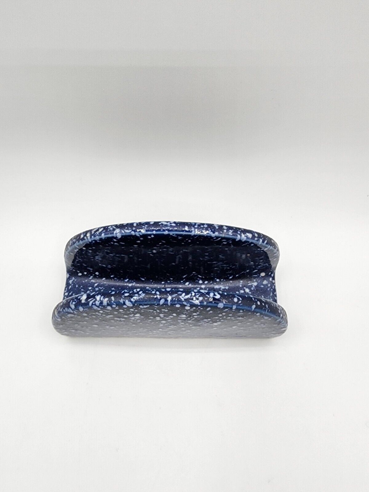 Otagiri Blue Speckled Napkin Holder