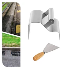 Concrete Curb Trowel Edger Concrete Curb Tool Landscape Curb Trowel +Putty Knife