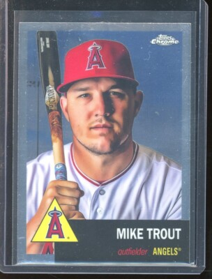 2022 Topps Chrome Platinum Mike Trout #50