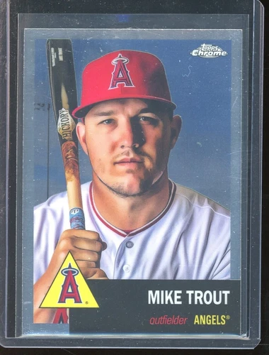 2022 Topps Chrome Platinum Mike Trout #50