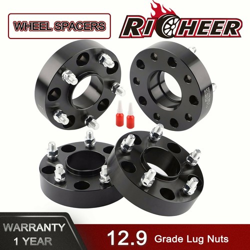 4PCS 5x5.5 5x139.7 Wheel Spacers 1.5" 14x1.5 Studs for Dodge Ram 1500 2023 - Picture 3 of 9