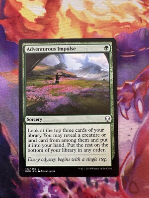 MTG - Adventurous Impulse - DOM - 153/269