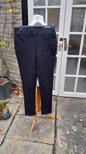 Neu ohne Etikett DKNY anthrazitgraue Stretch-Leggings (S) - Bild 2 von 8