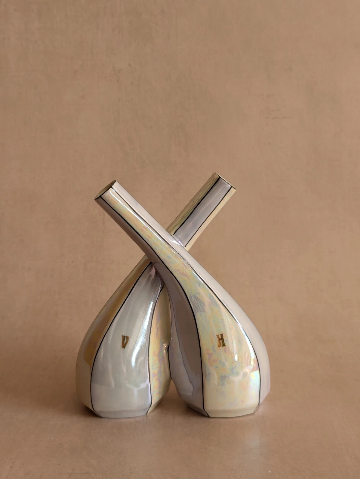 Vintage French Lustre Ceramic Oil & Vinegar Dispenser
Opens in a new window or tab