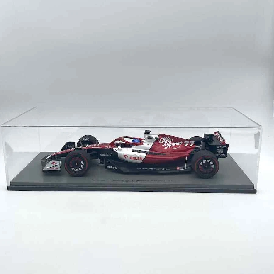 Modellino F1 Spark 1/18 Alfa Romeo F1 Team Orlen C42 6th place Bahrain GP 2022 # - Immagine 2 di 4