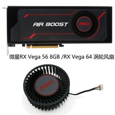 New Cooling fan for MSI RX Vega 56 8GB /RX Vega 64 8GB PLB07525B12HH